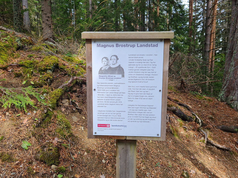 Info om Magnus Brostrup Landstad som besteg Sølvsberget den 13/6 1826