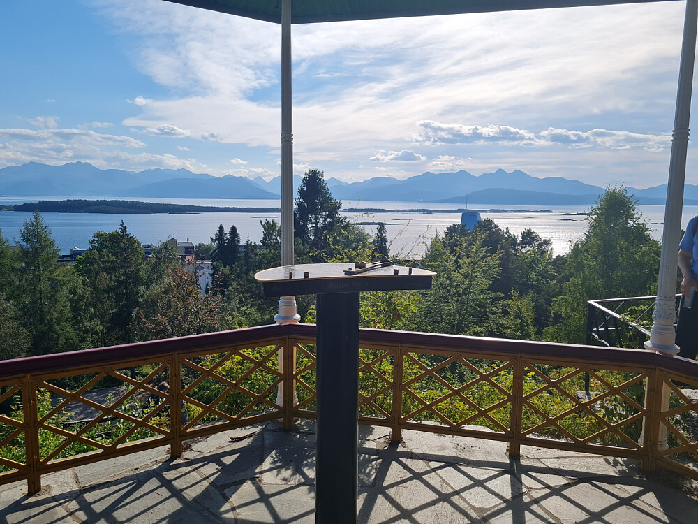 Sikteskiva på Rakneshaugen