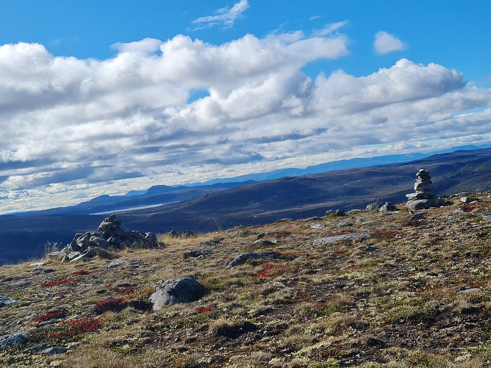 På Nordre Suluhø sørtoppen