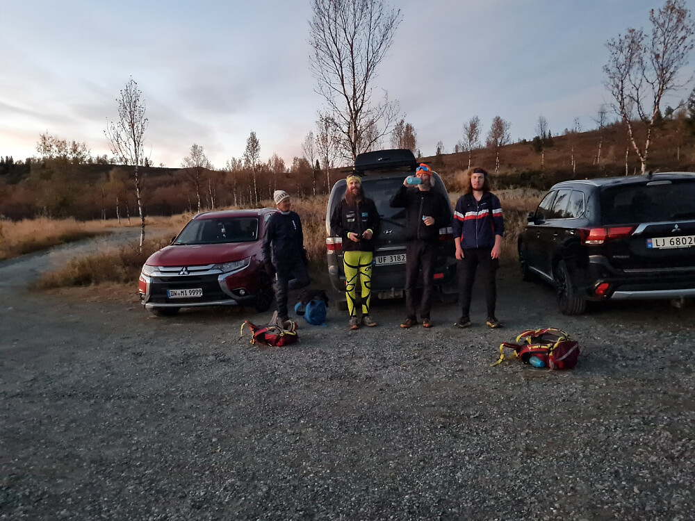 Tilbake ved bilen