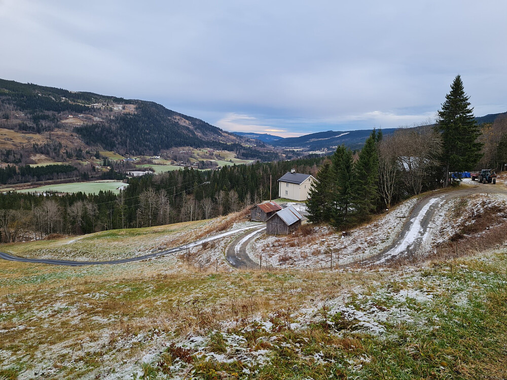 Auggedalen sett fra Hakkerudhaugen