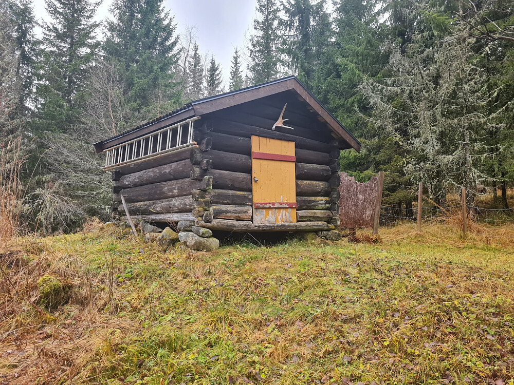 Stabburet i Hakkerudsvea, som opprinnelig var ei lyu som sto på slåttlandet Vesledalen inne ved allmenningsgrensa