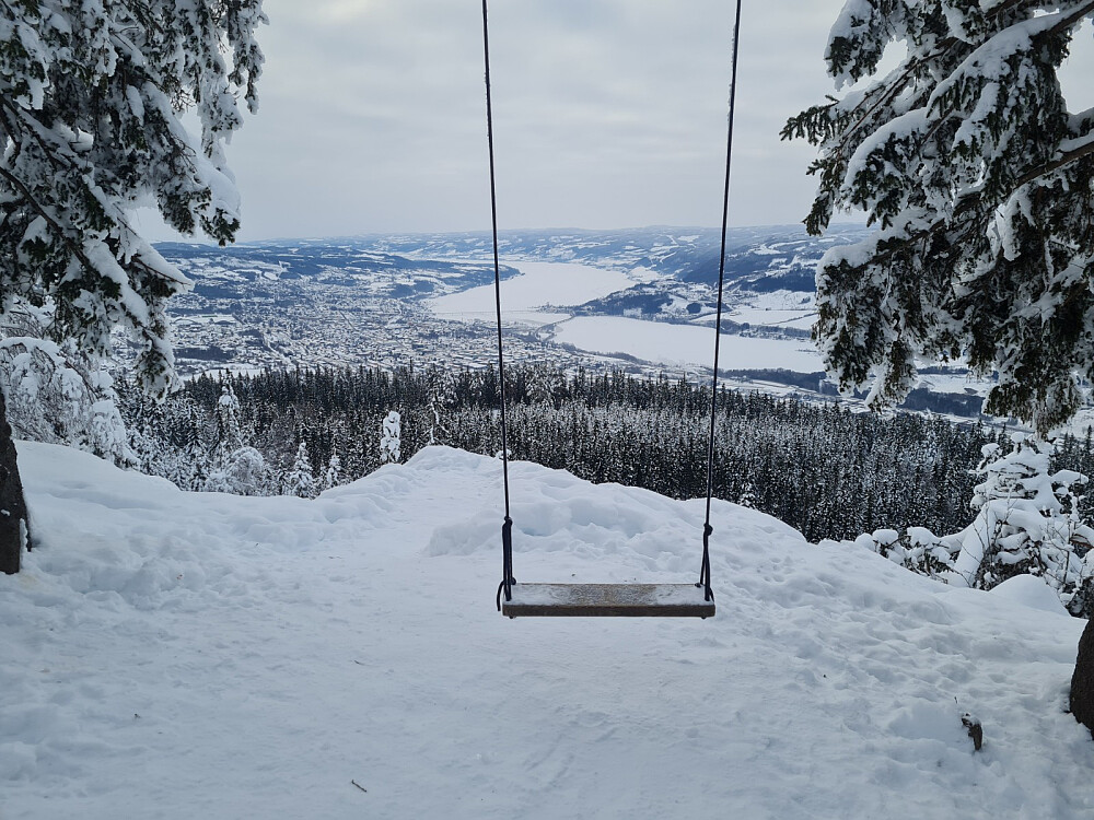 På Balbergkampen utsiktspunkt