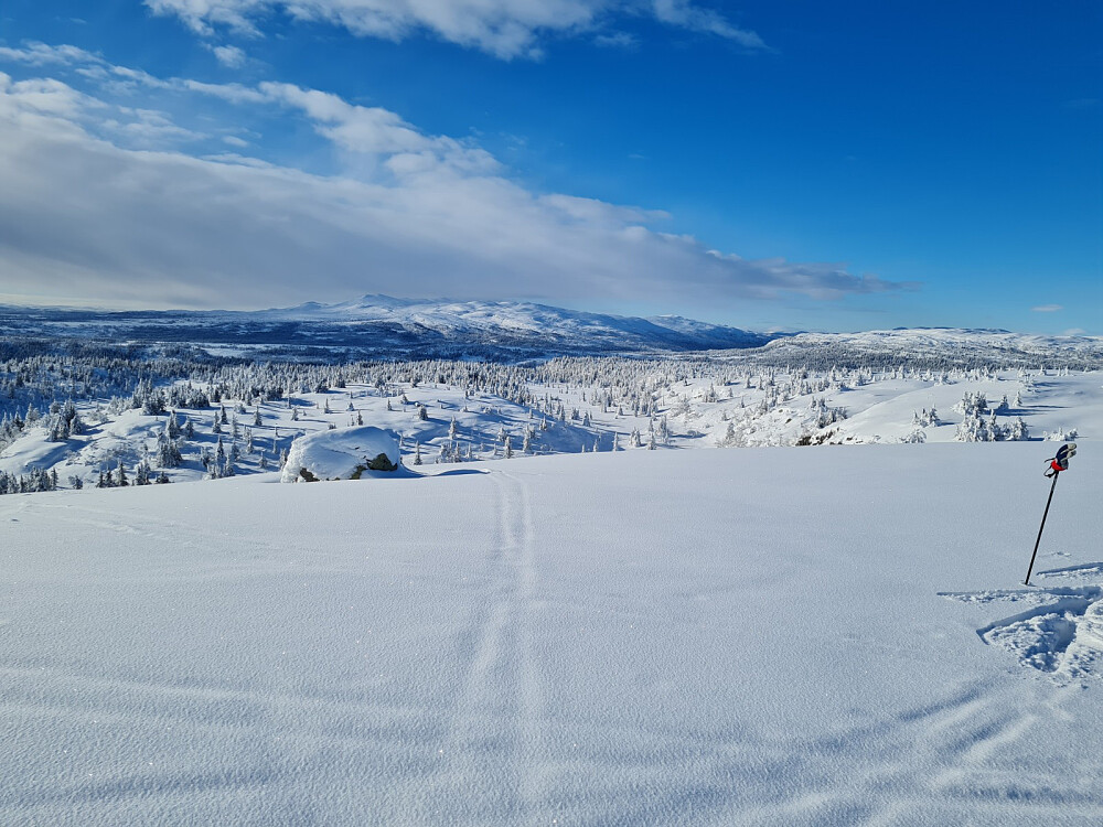 Kjettberget, mot Synnfjell