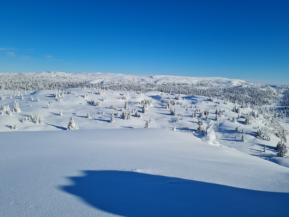 Kjettberget, mot Prestkjerringa