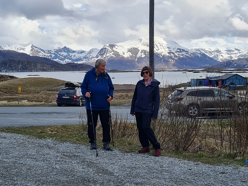 Sigrid og Anne Grete klare for å kjøre videre