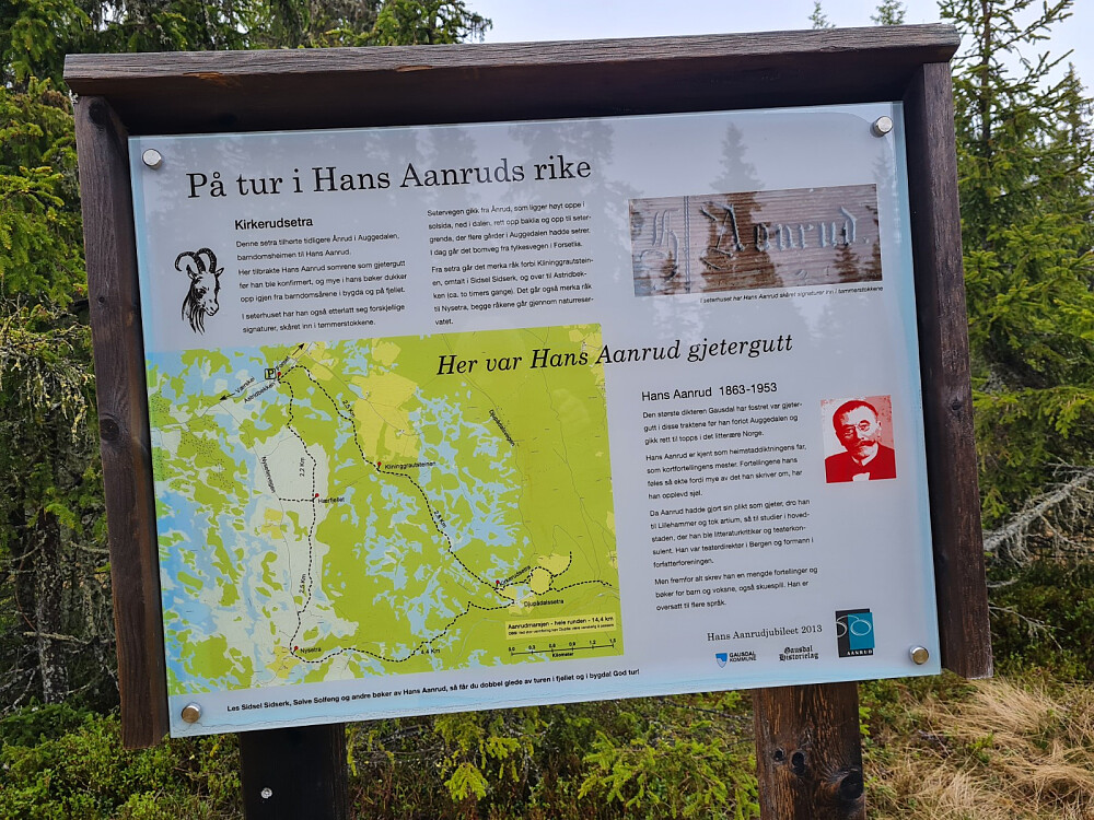 Info ved Kirkerudsetra