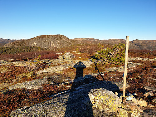 På Homfjell med Stol t.v.