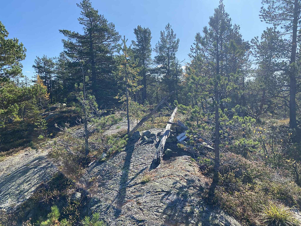 Toppen på Klokksfjellet.