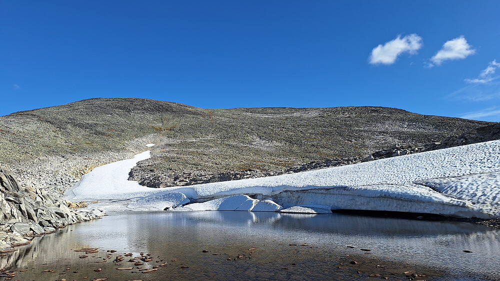 Sjelden rest av vinter.