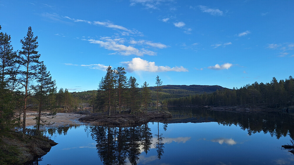 Turstart i -2 grader ved Øvre Kollsjø.