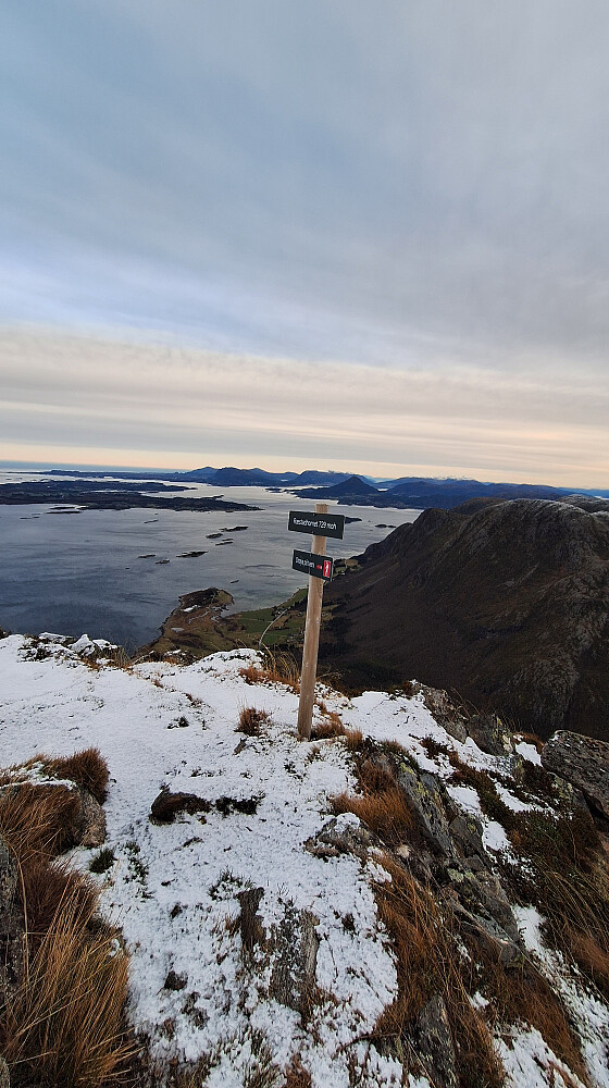 Nordover fra Ræstadhornet.