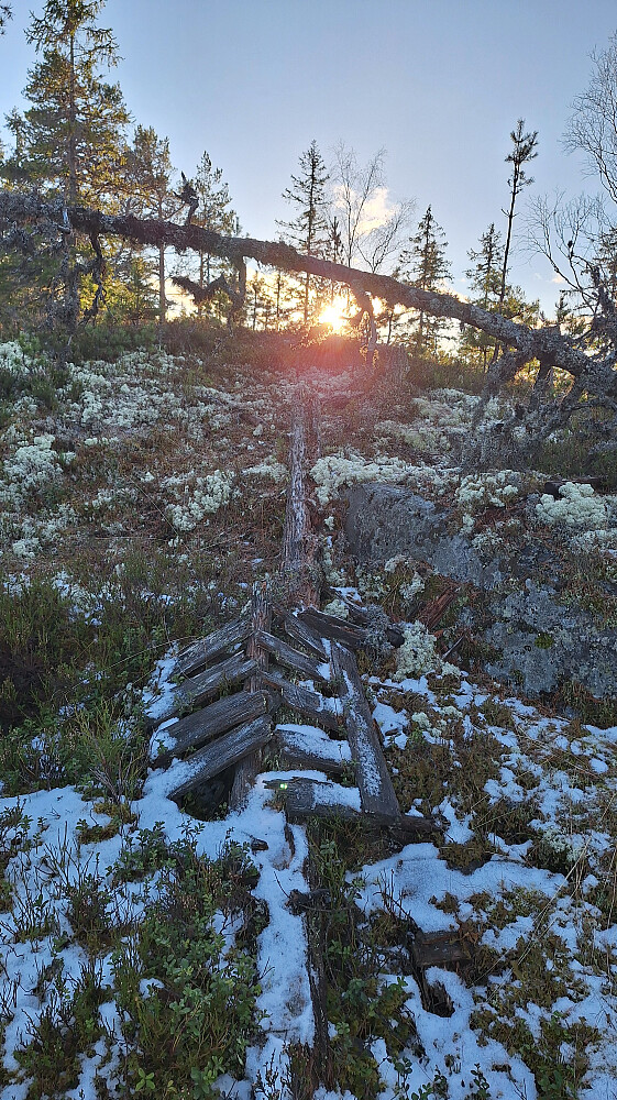 ...med trig. masta rett nedenfor. 