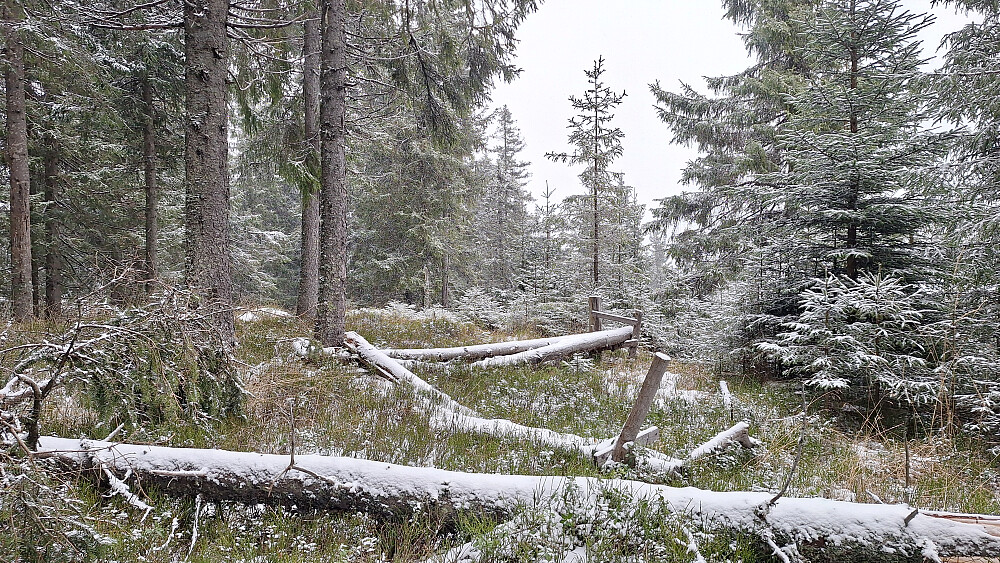 Rester av ett eller annet på toppunktet. 