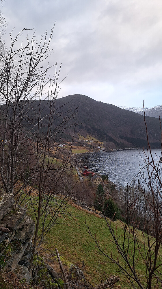 Kroknakken sett fra Brutevegen.