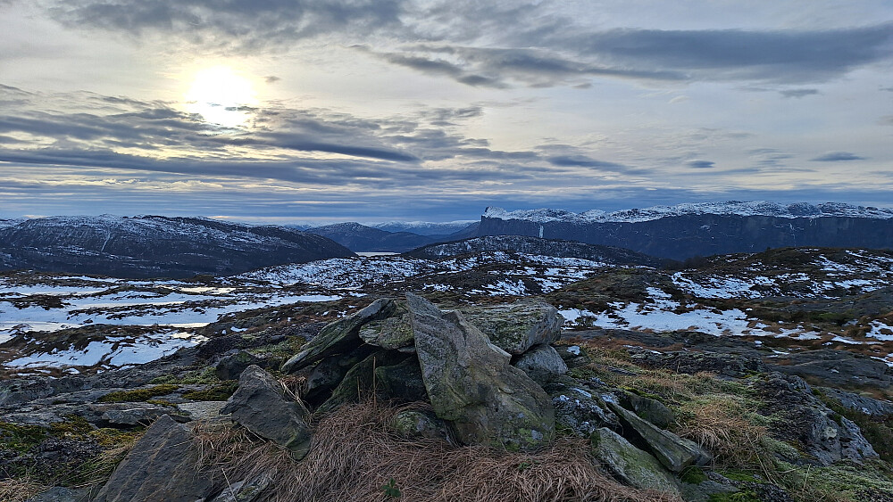 Ramsgrøheia sørover. 