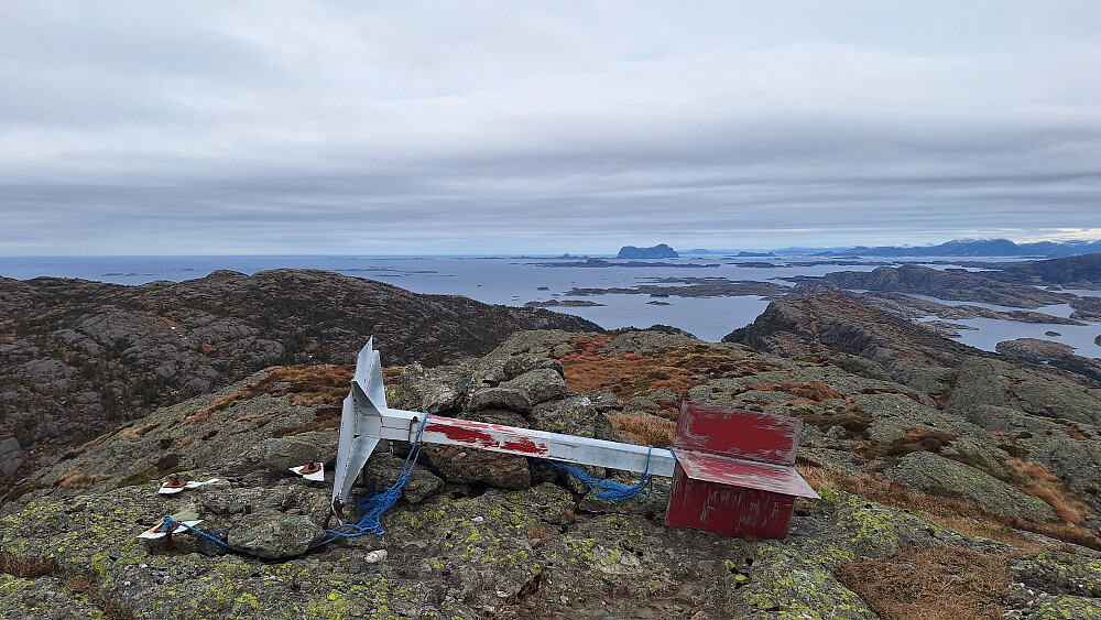 Vardefjellet trig. punkt.