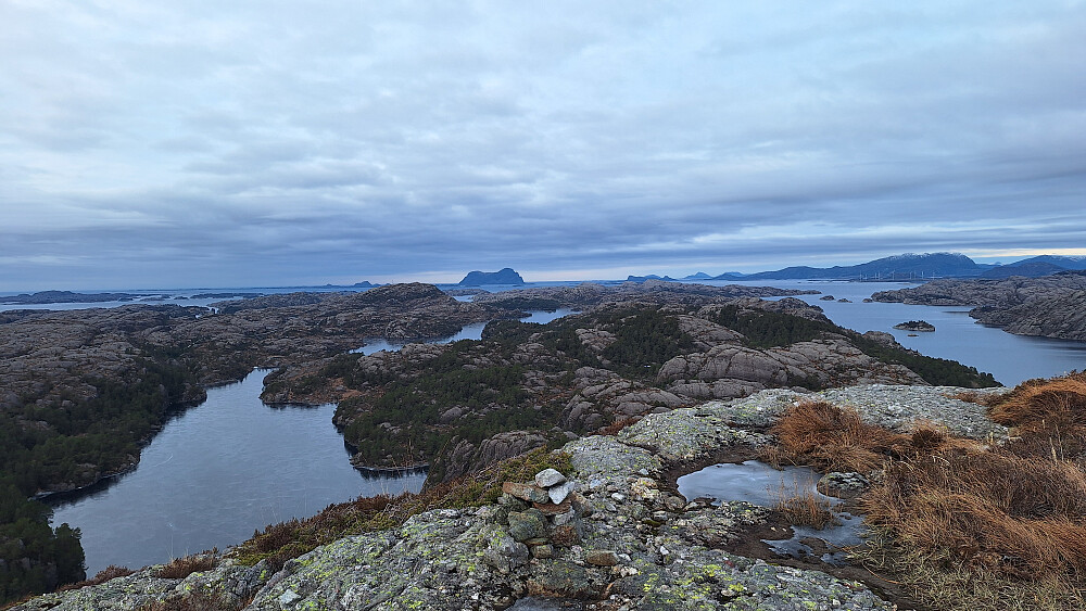 Nordover fra Øykefjellet.