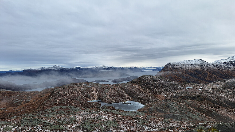Fra Blåfjellet mot Nordfjord. 