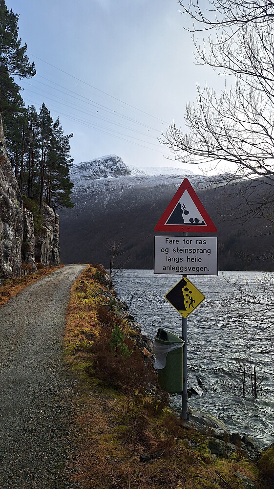 Mange farevarsler underveis. 