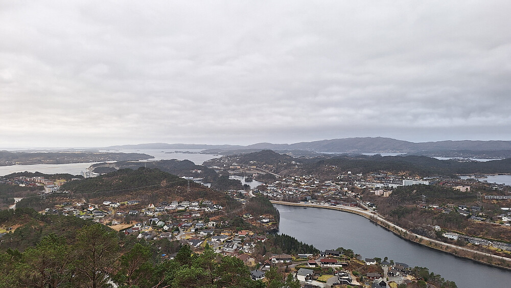 Utsikt fra Svartaberget.