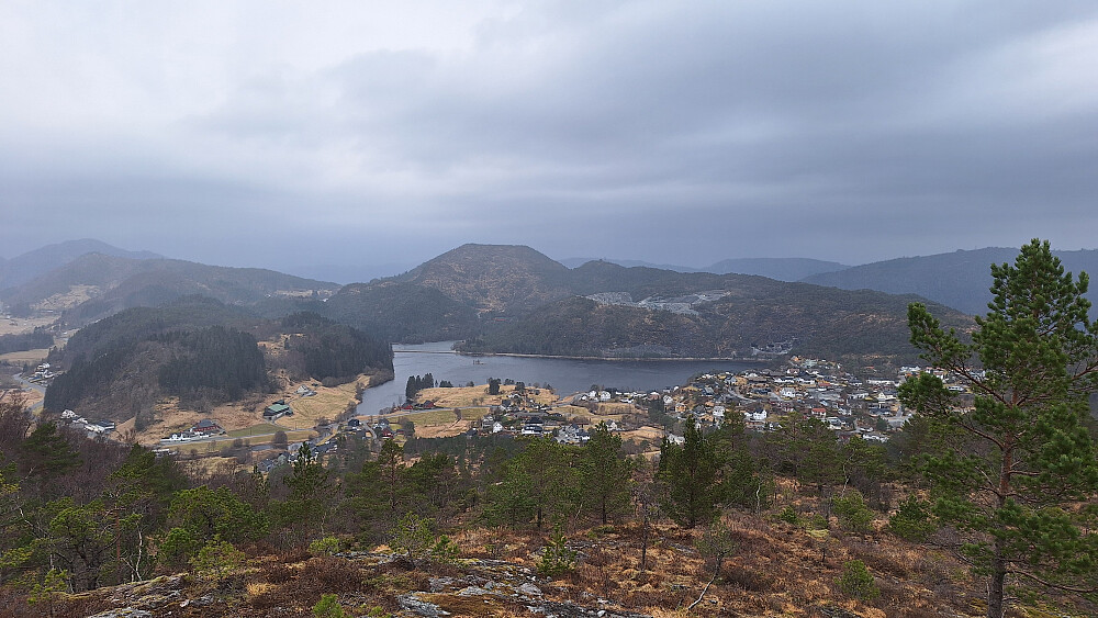 Utsikt mot Gaupåsvatnet.