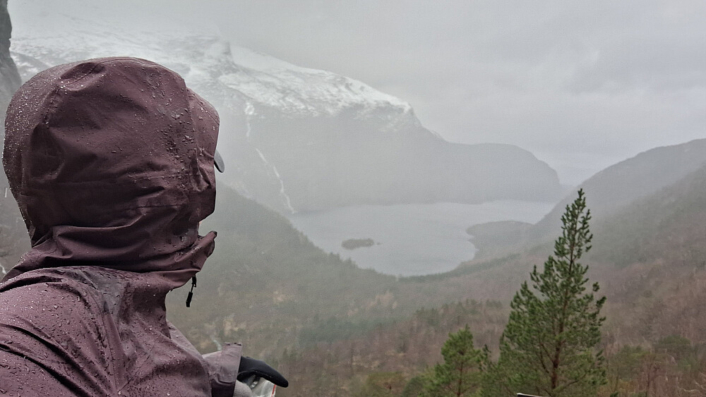 Varmt, vått og vindfullt. 