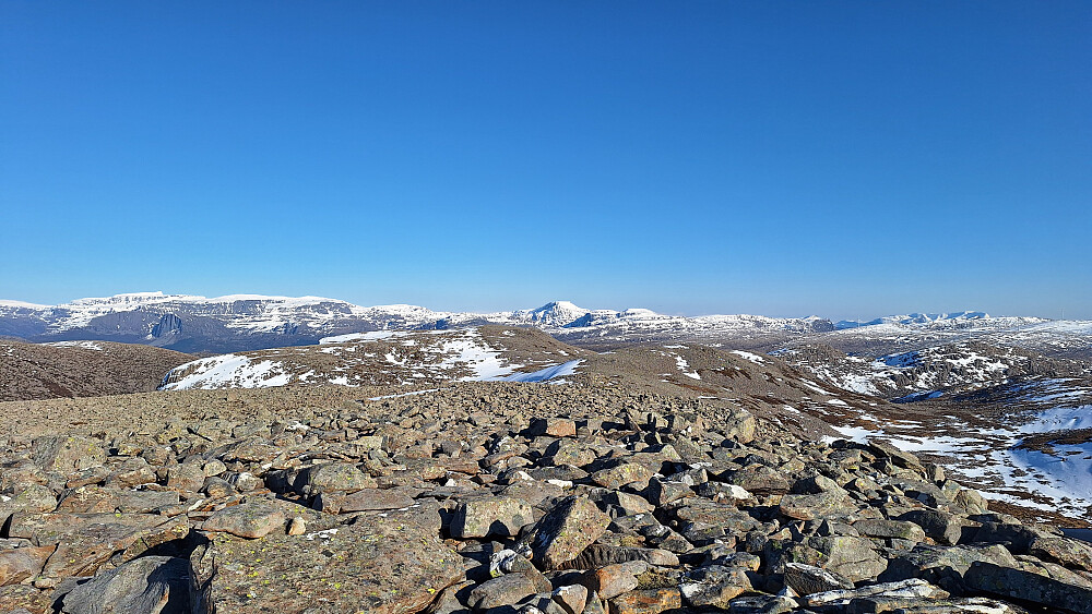 Høyeste punkt på Skudalsnipa.