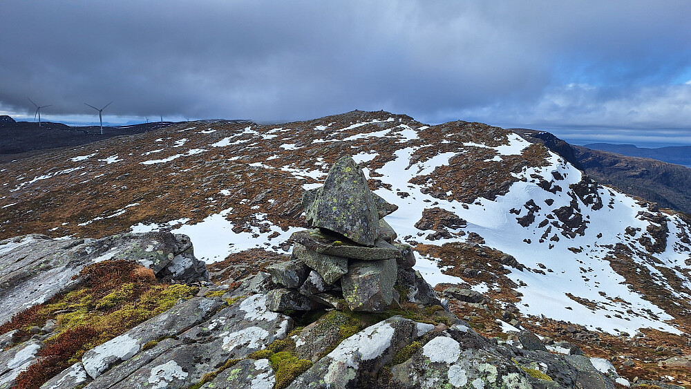 Fra Austre mot Fossedalsegga. 