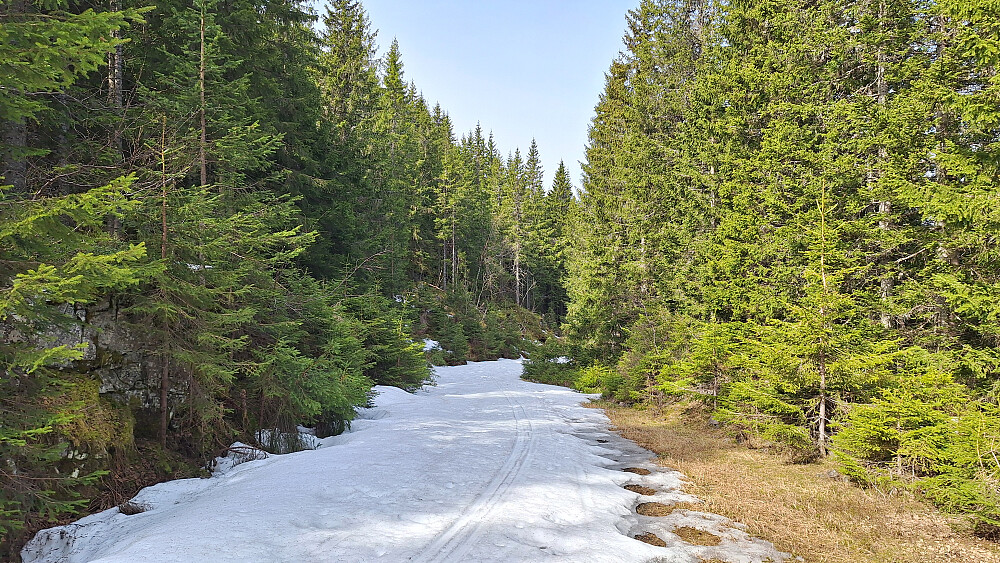 Snøføre fra Nordre Kuvelia.