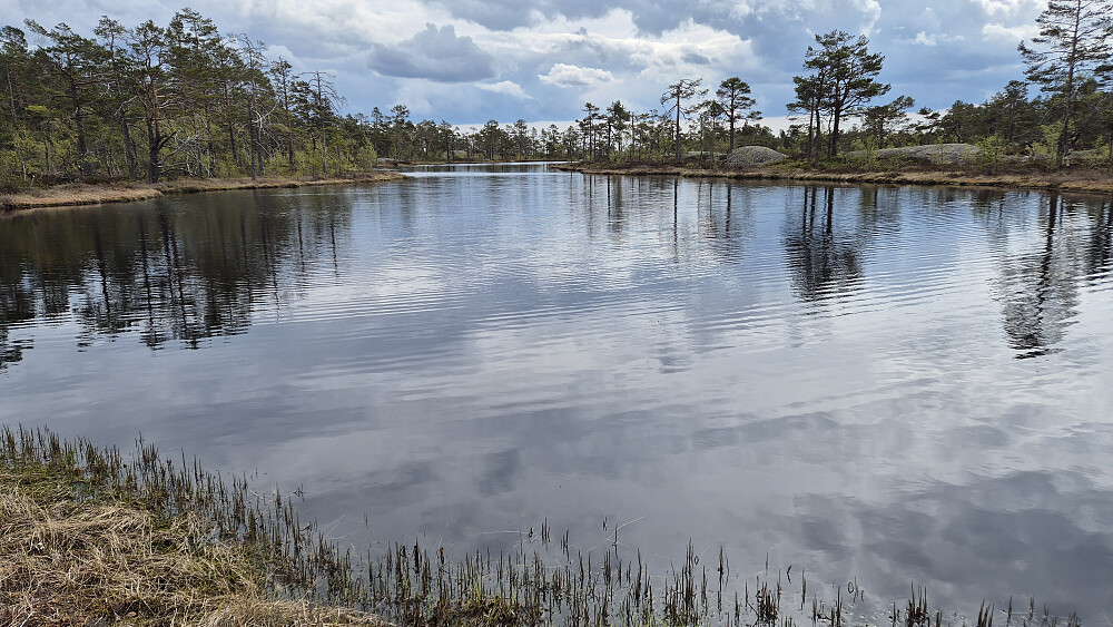 Idylliske Sandtjørn.