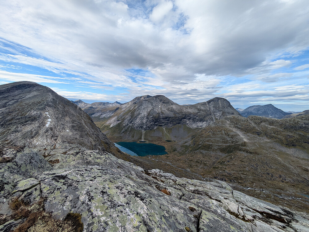 Fra Remsfjellet nordvest 