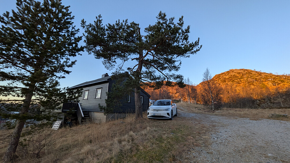 Hytta som min søster og svoger har hatt i mange år, og mitt første besøk dit...!