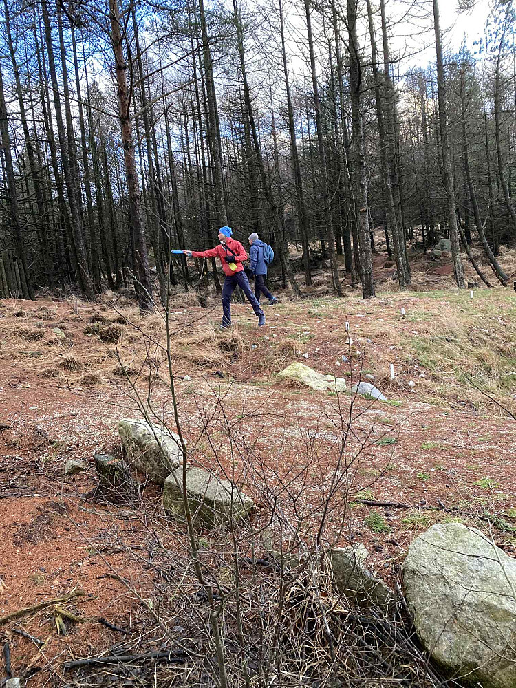 Frisbeegolf på Hellvik 