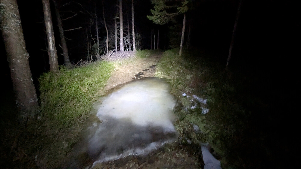 Endel iiis, men ellers fin traktorvei helt opp