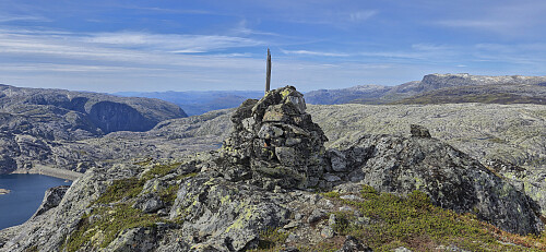 The summit of Austdalsnuten