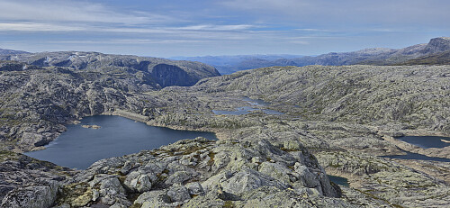 West from Austdalsnuten