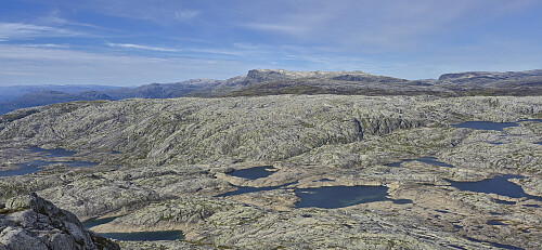 Vassfjøro from Austdalsnuten