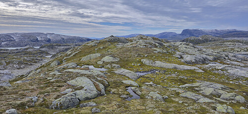 The highest point at Langvasshaugane