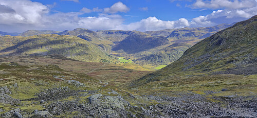 Berdalen from the ascent