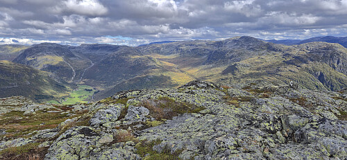 Slettedalen from Vetlafjellet