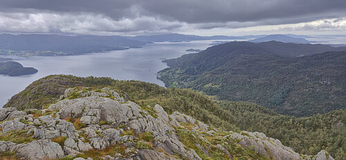 Utåker from Holmedalsfjellet