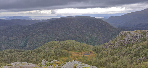 Giskanuten from near the summit