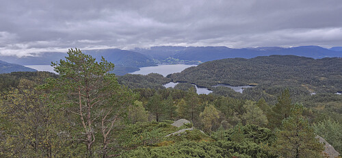 Skånevik from Giskanuten