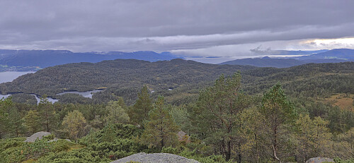 Nordvest for Jonåsen from Giskanuten