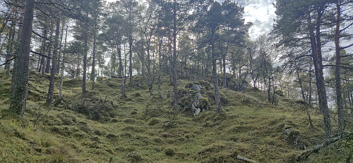Approaching the summit of Nordvest for Jonåsen