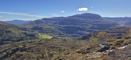 Herdabreida from the descent to Kulset