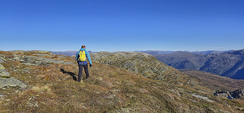 Endre heading towards Kistenuten