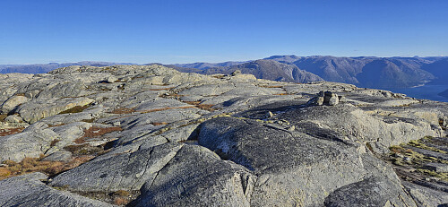 The westernmost plateau at Kistenuten