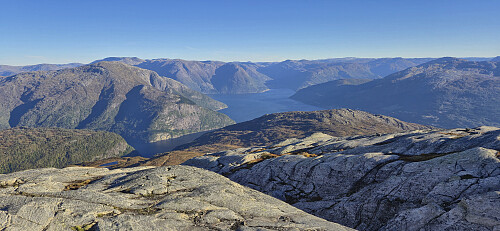 Kinsarvik from Kistenuten Øst